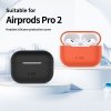 Etui silikonowe TECH-PROTECT SILICONE APPLE AIRPODS PRO 1 / 2 NEON ORANGE